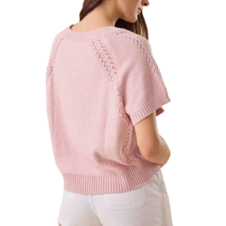 ALTAR'D STATE Maci Crochet Boxy Pullover