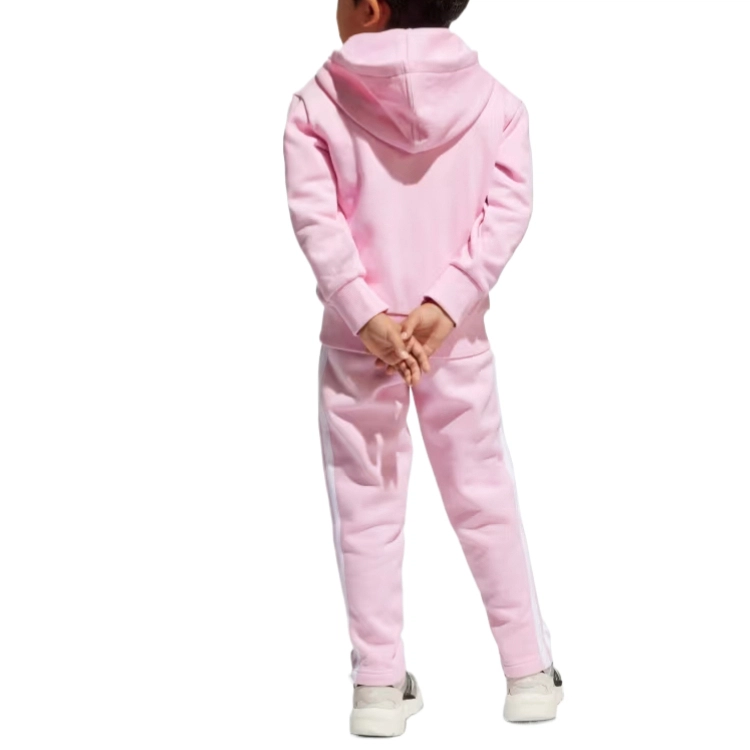 adidas ESSENTIALS Seasonal Tiberio Fleece Track Suit Kids 3-Stripes 2