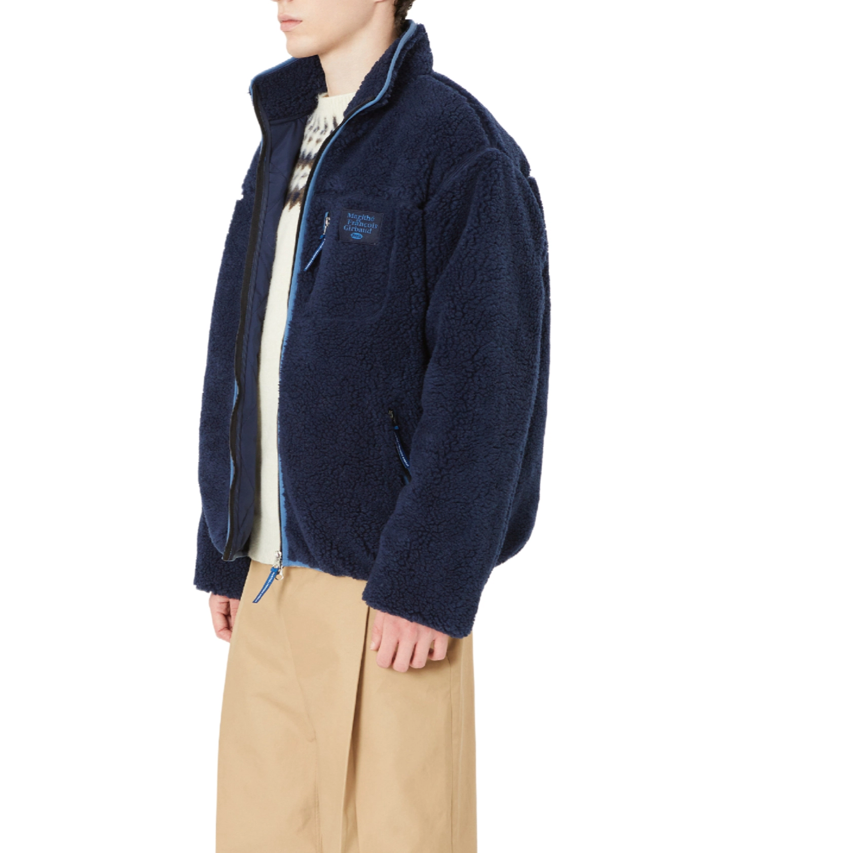 MARITHE FRANCOIS GIRBAUD FW21 VINTAGE FLEECE JACKET MARITHE