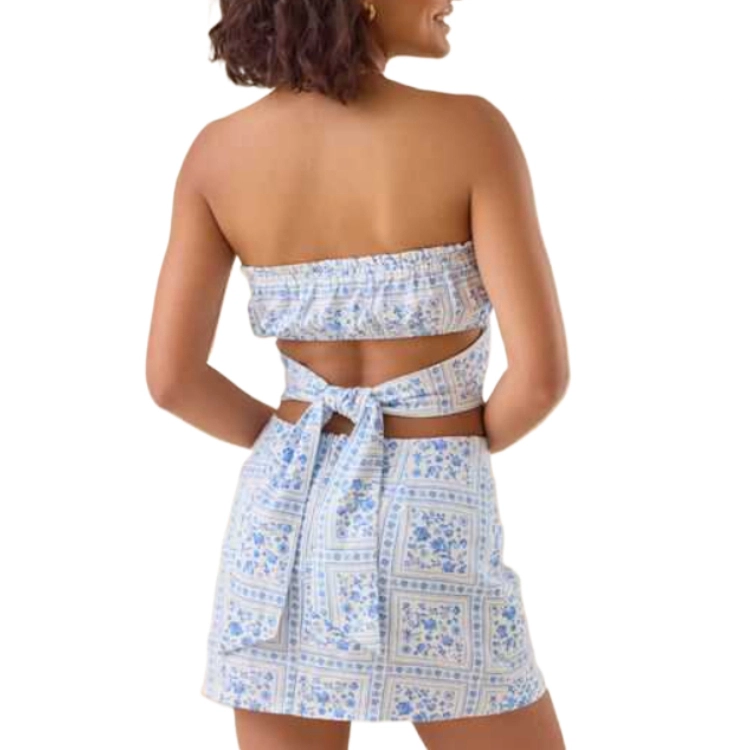 ALTAR'D STATE Finley Linen Top Finley