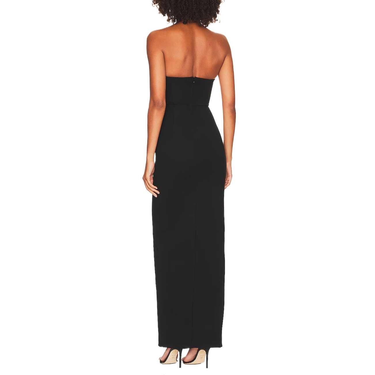 SUPERDOWN Gianna Sweetheart Slit Gown