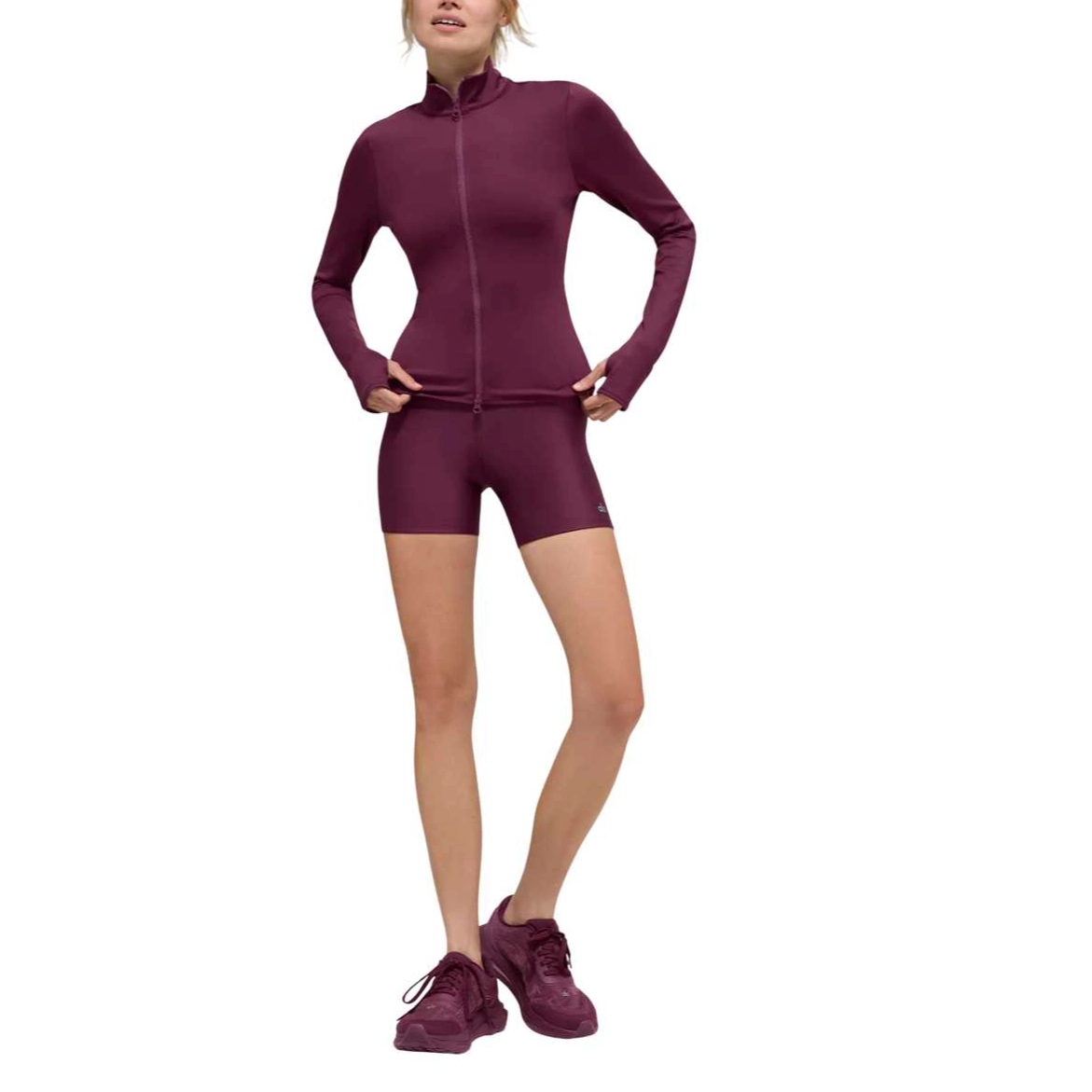 alo yoga Airlift Winter Warm Radiant Full-Zip