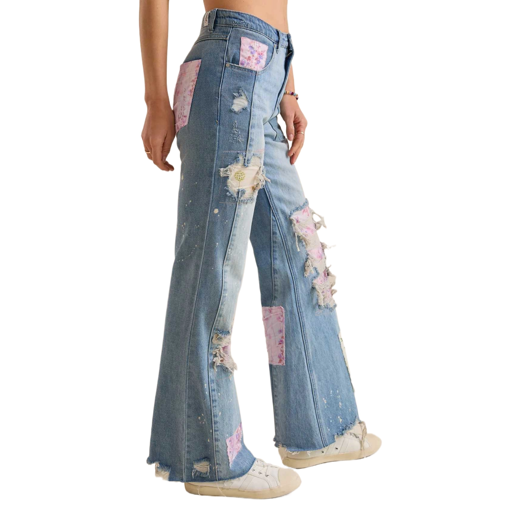ALTAR'D STATE Eloise Patchwork Jeans