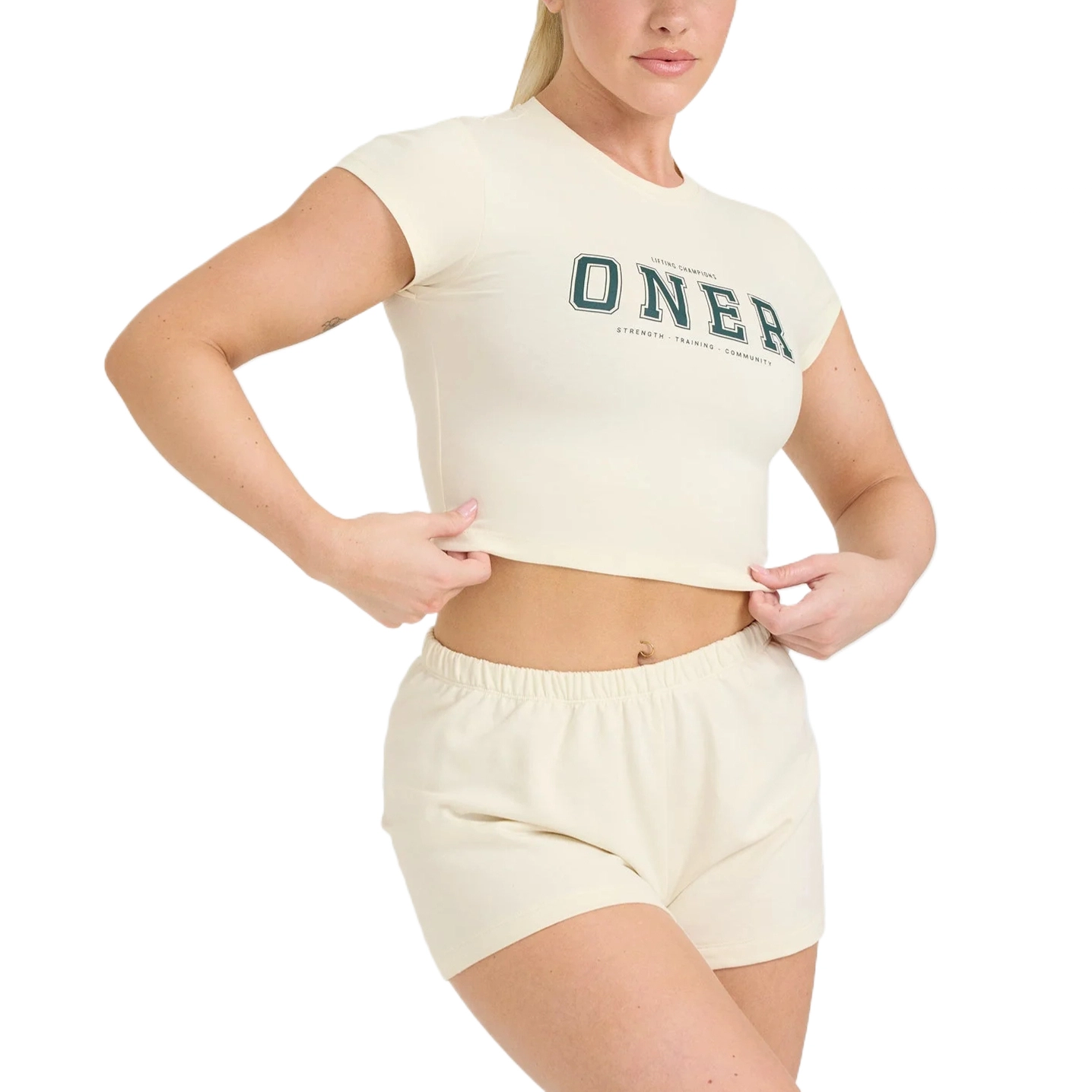 ONER ACTIVE Cotton Baby T-Shirt with Printed Logo T