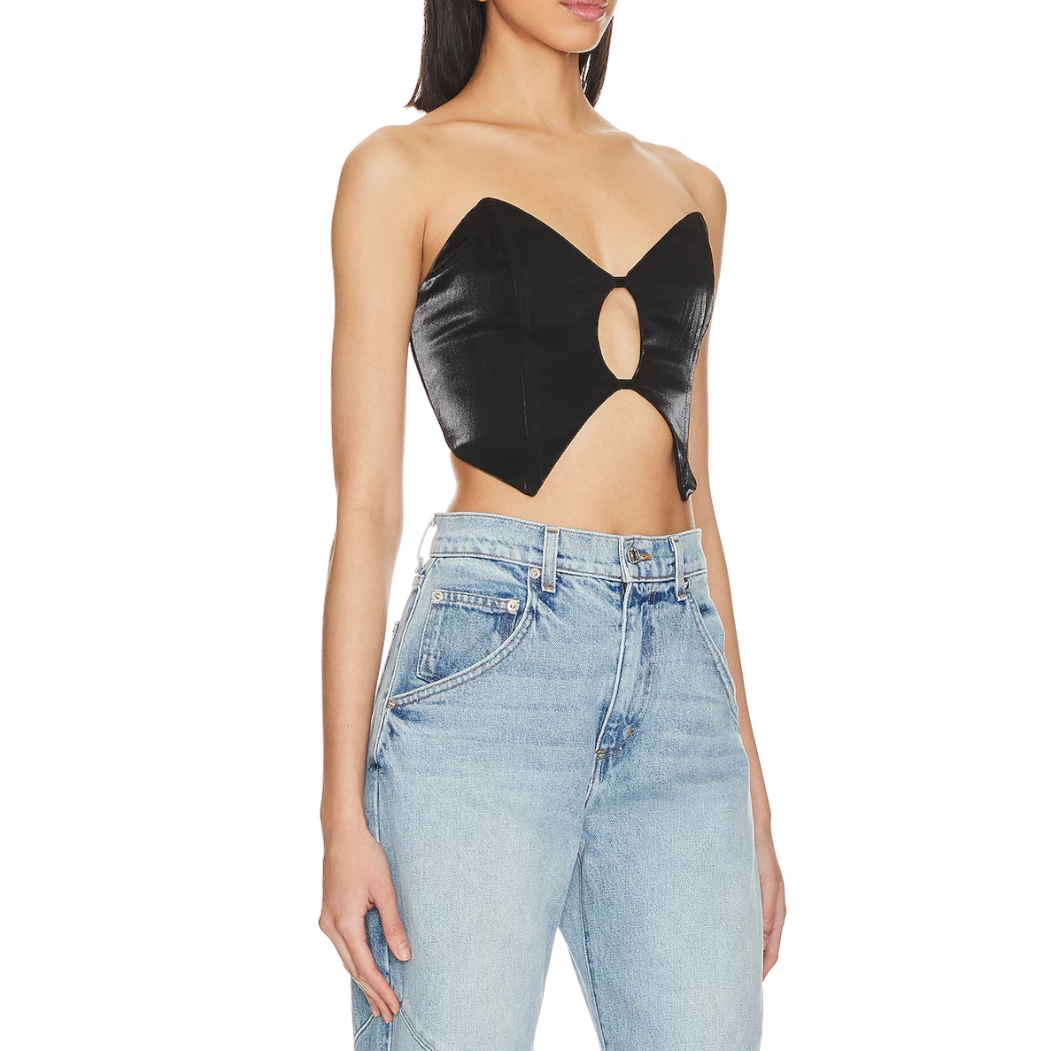 SUPERDOWN Cut Out Top Clara