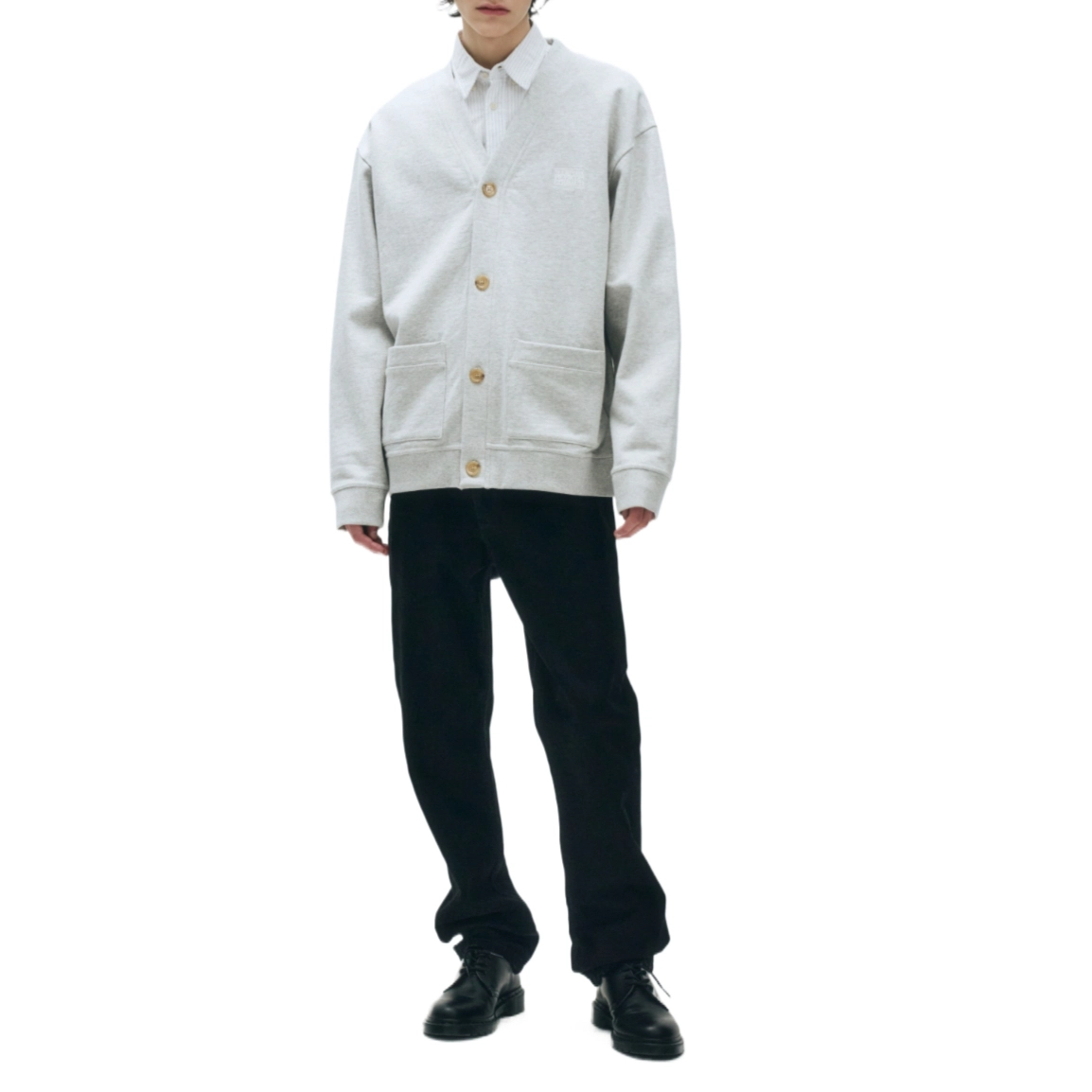 MARITHE FRANCOIS GIRBAUD CLASSIC LOGO JERSEY CARDIGAN