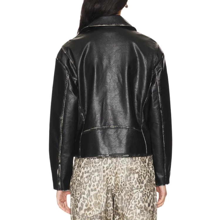 SUPERDOWN Lana Faux Leather Jacket