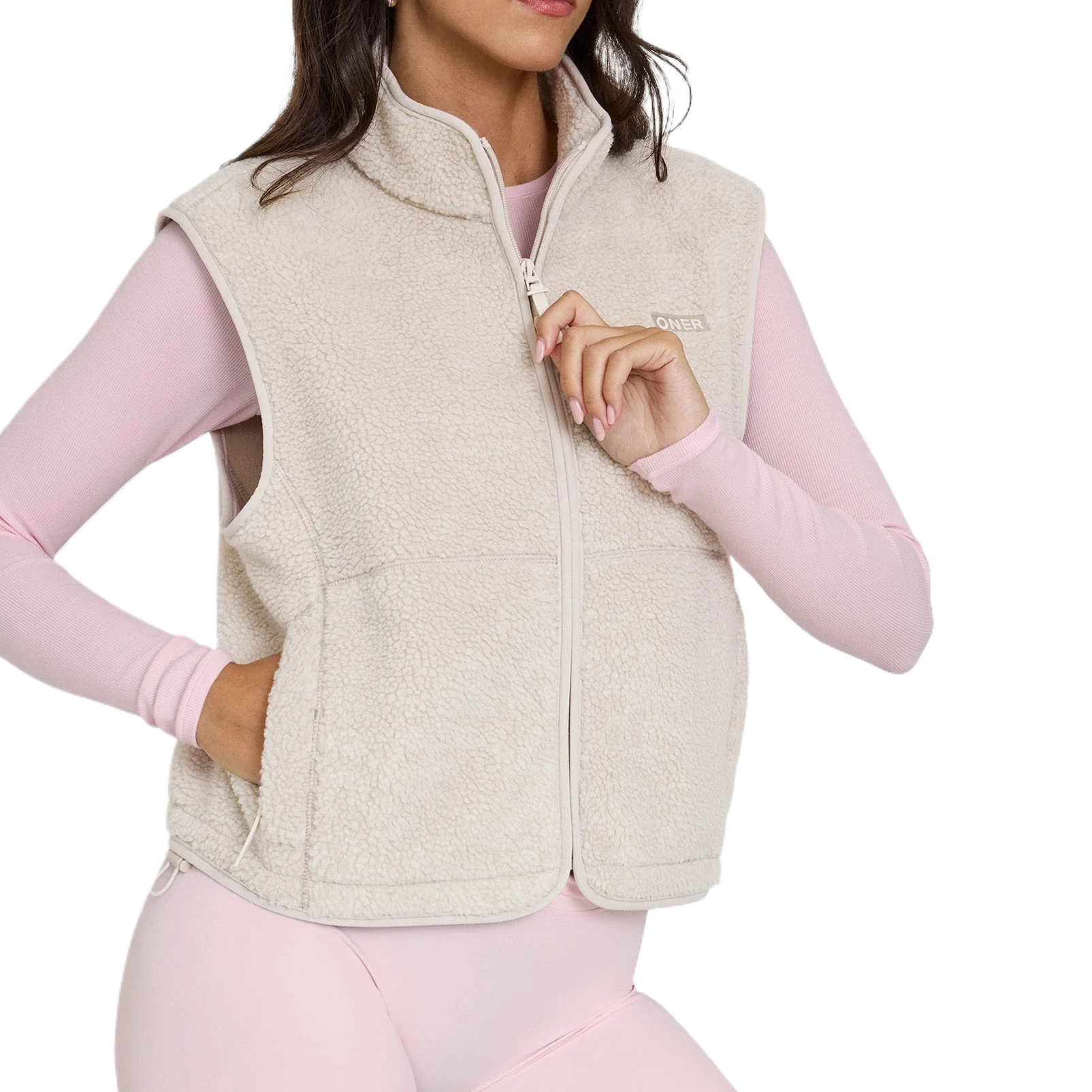 ONER ACTIVE Zip Through Fleece Gilet Performance Lounge