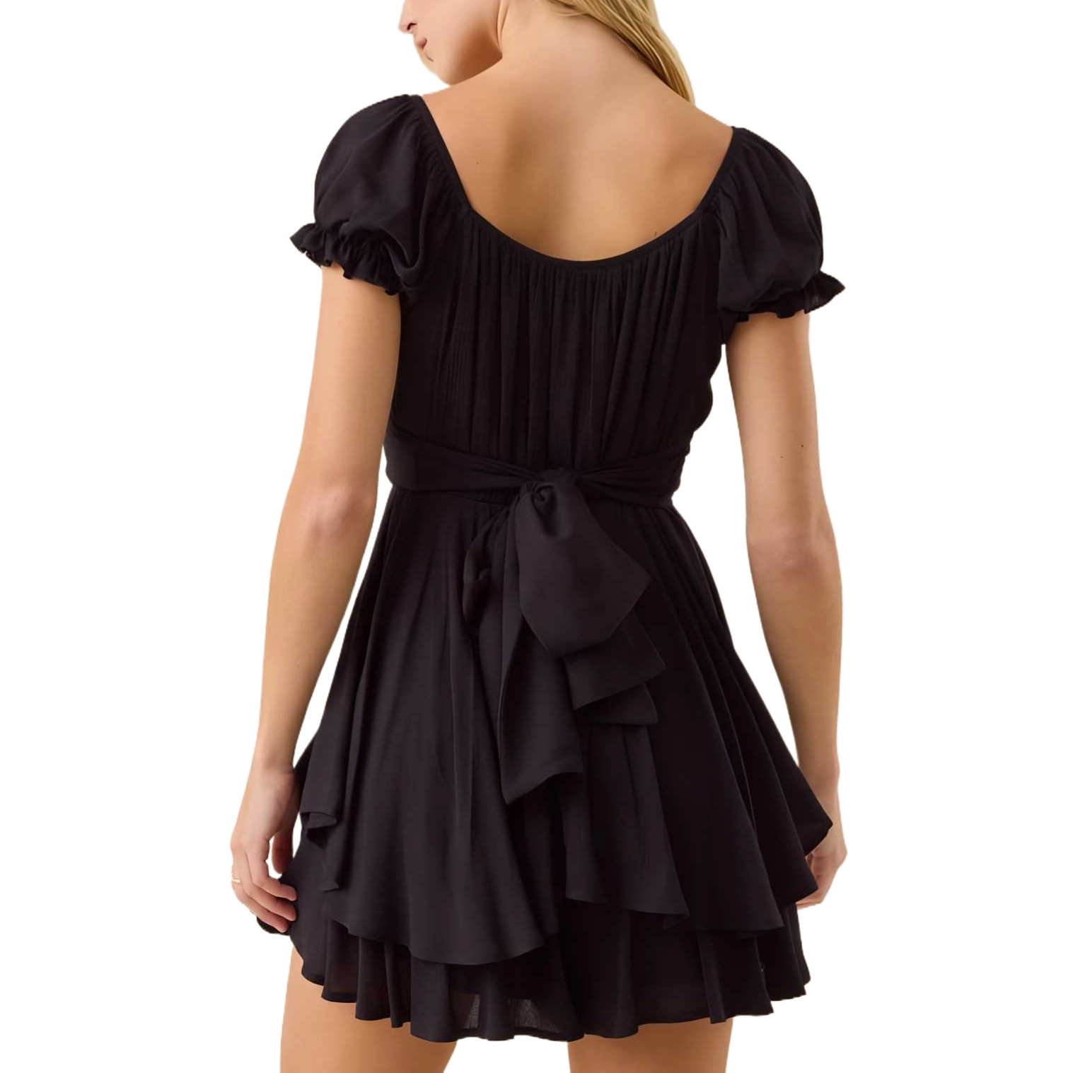 ALTAR'D STATE Layered Crossover Romper