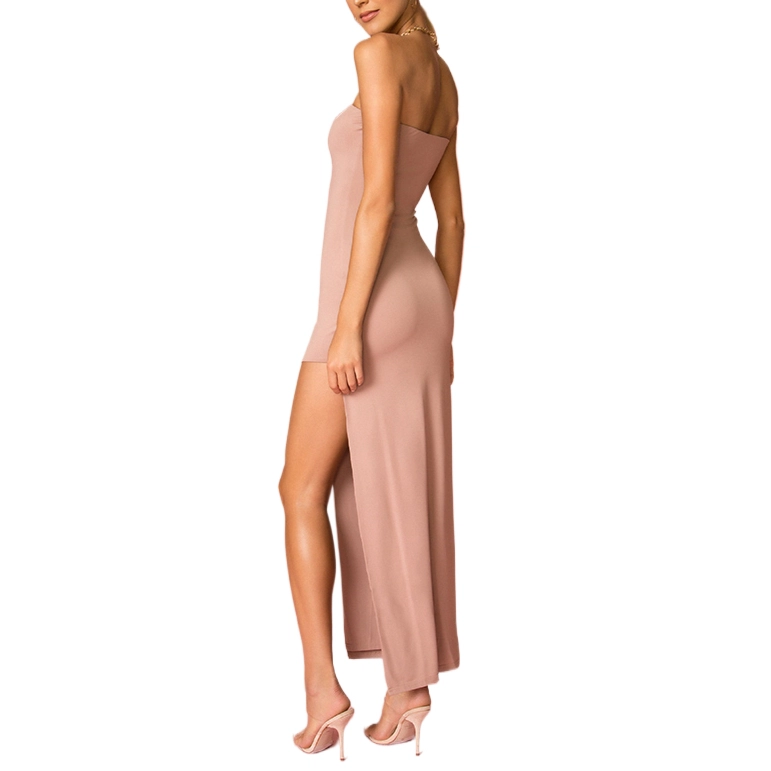 SUPERDOWN Toni Slit Maxi Dress