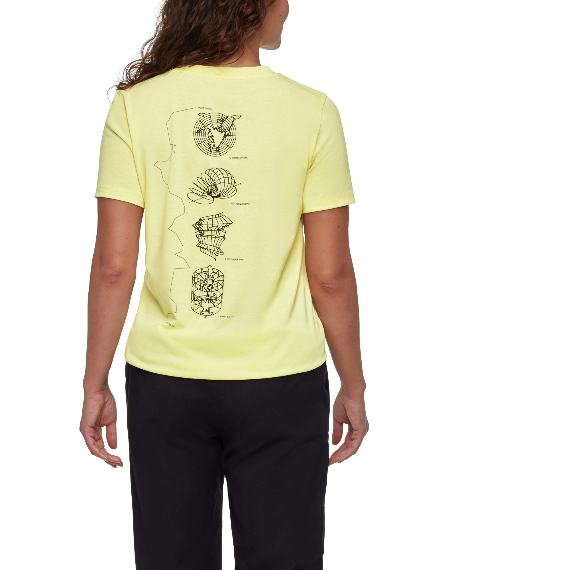 MAMMUT Mountain T-Shirt Women Eiger T