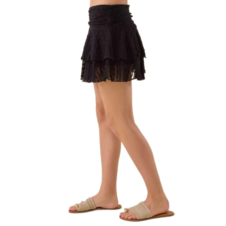 ALTAR'D STATE Lonny Mesh Mini Skirt