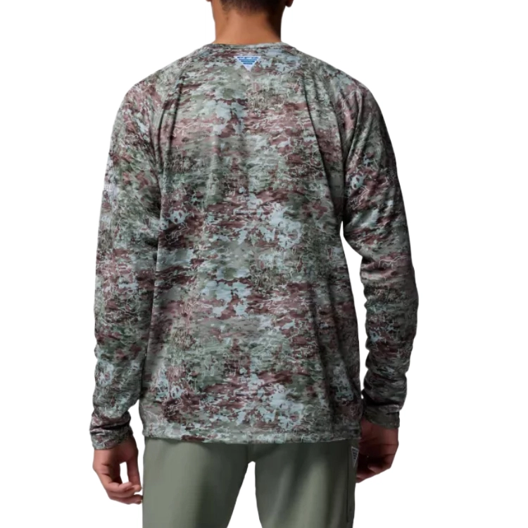 Columbia PFG Super Solar Stream Border Hex Omni-ShadeOmni-Wick