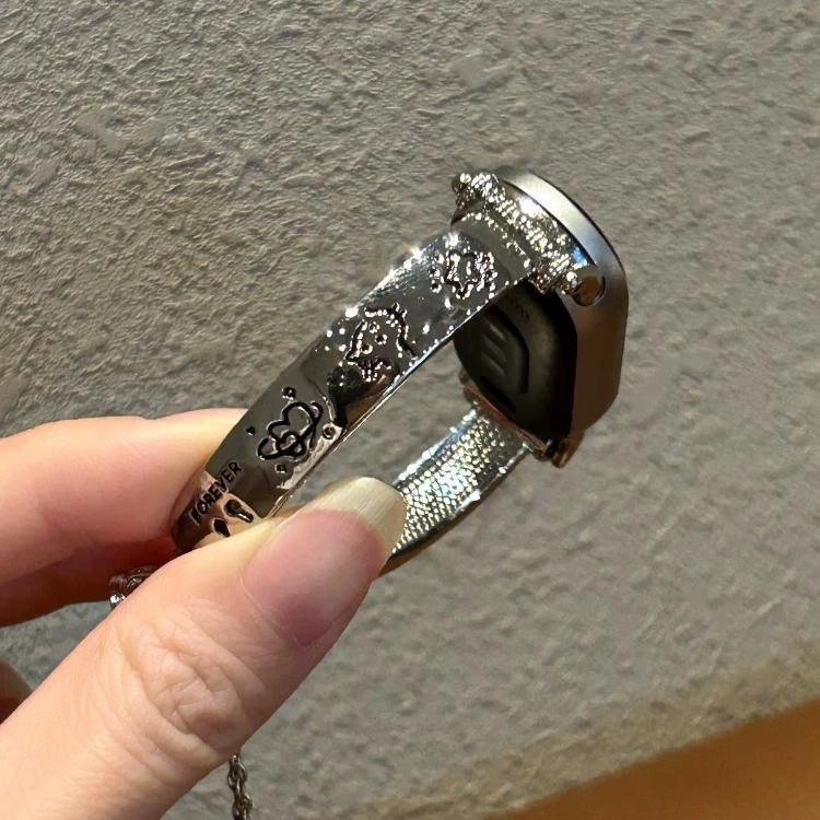 卫欣 表带 小米红米适用 金属材质 星星小猫金属表带男女通用