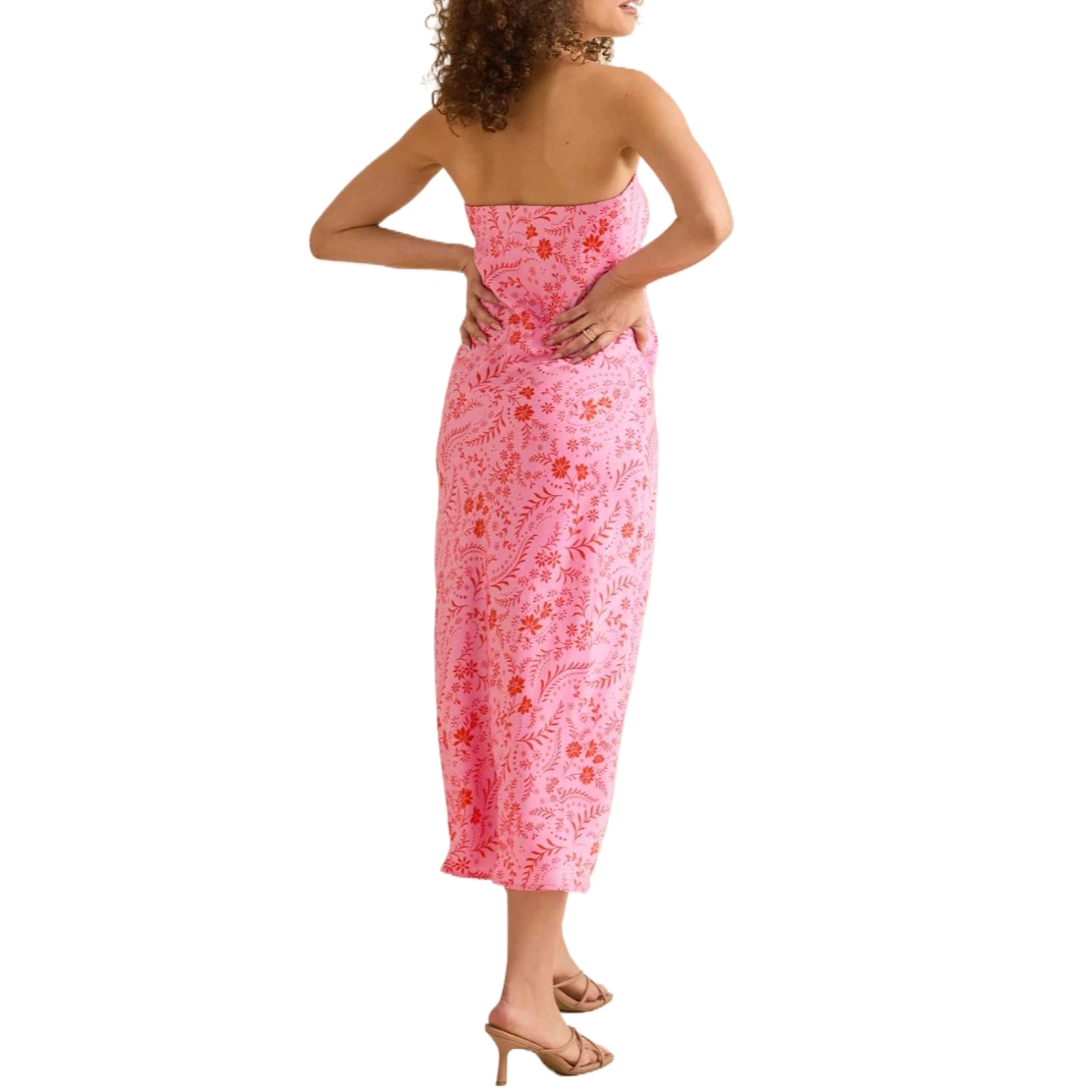 ALTAR'D STATE Harmony Floral Midi Dress