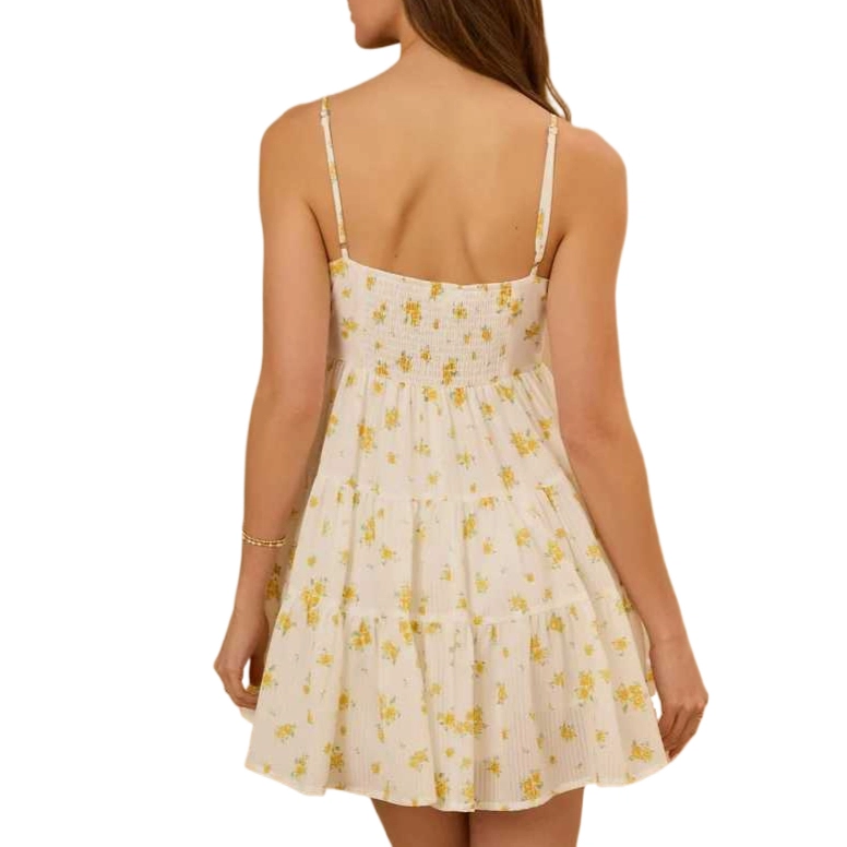 ALTAR'D STATE Leslie Floral Mini Dress
