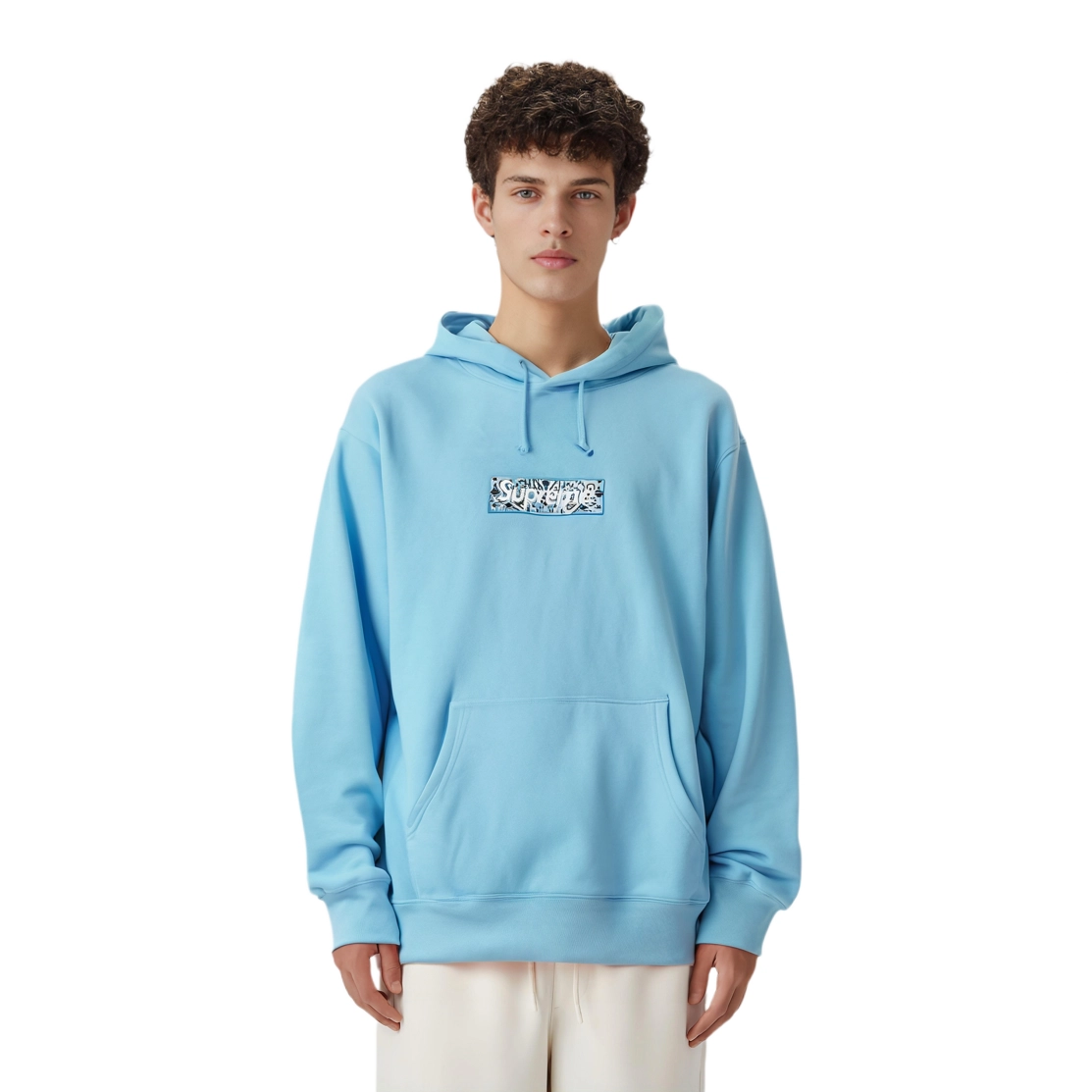 Supreme FW19 Week 16 Bandana Box Logo Hooded Sweatshirt