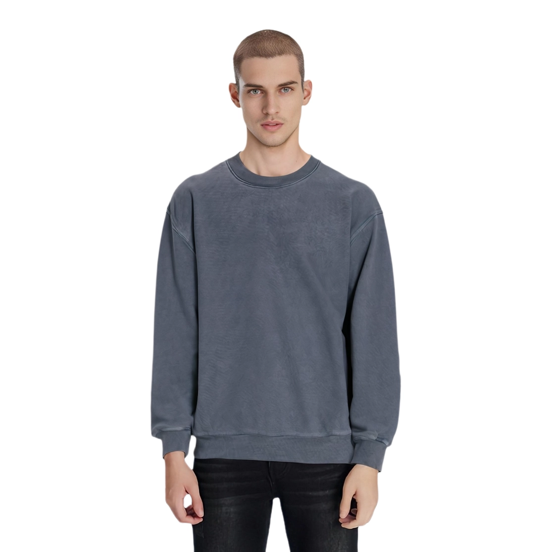 Stussy FW24 BUANA CREW PIGMENT DYED logo