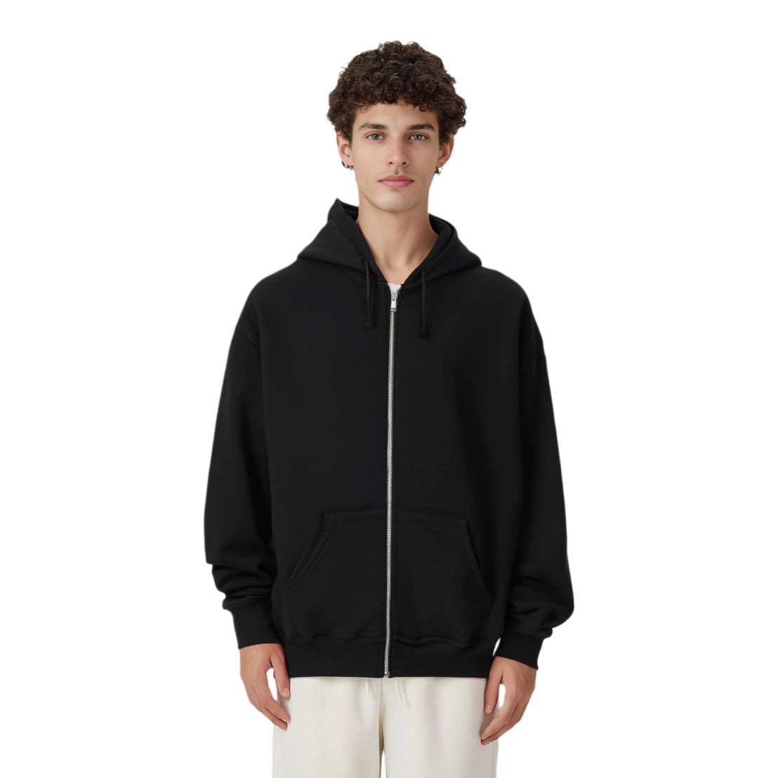 Supreme x THRASHER FW24 WEEK6 Zip Up Hooded Sweatshirt logo