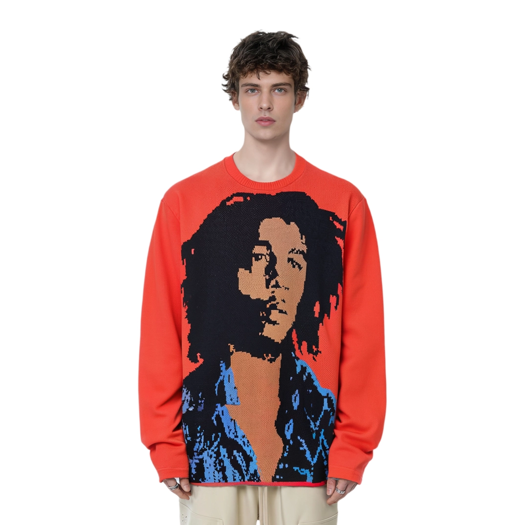 Stussy x Bob Marley The Wailers Gear Bob Marley Sweater