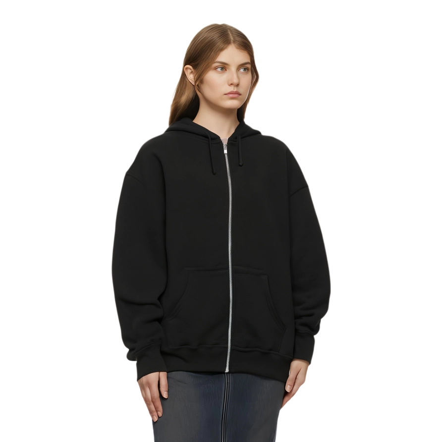 Supreme x THRASHER FW24 WEEK6 Zip Up Hooded Sweatshirt logo