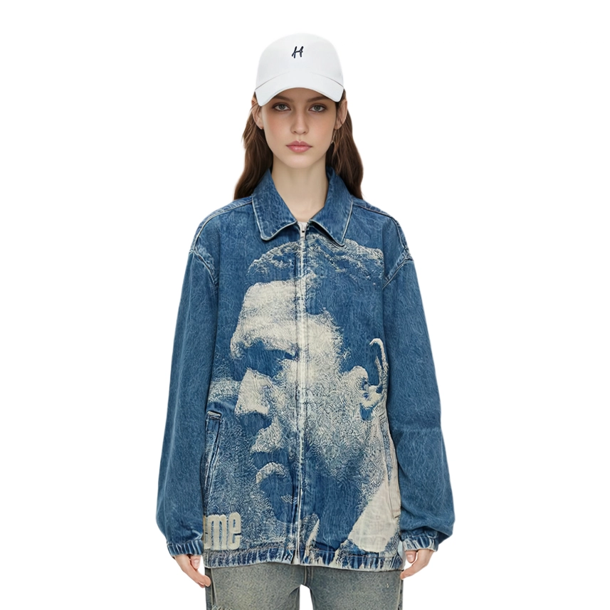 Supreme FW21 Week 6 John Coltrane A Love Denim Harrington Jacket