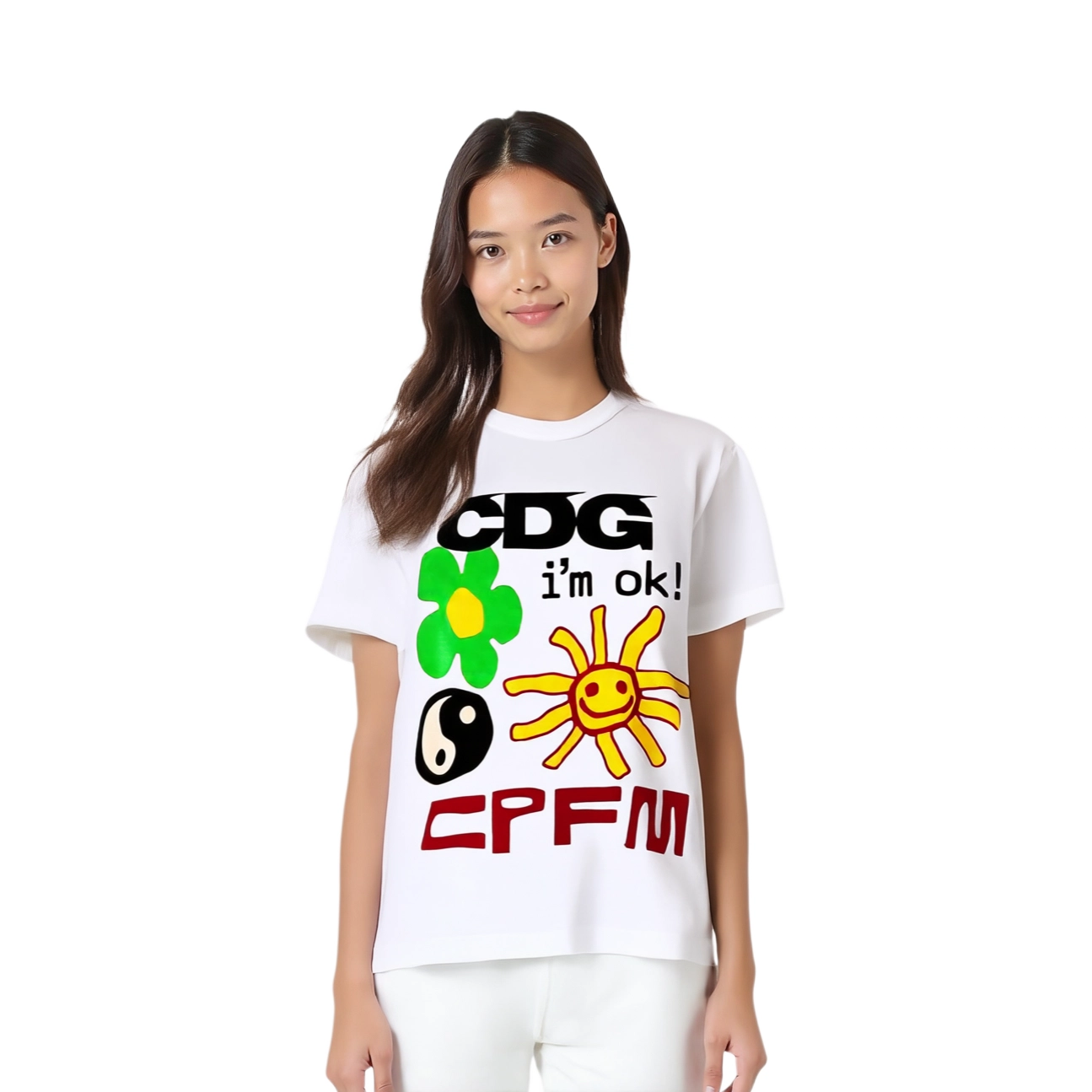 CDG x Cactus Plant Flea Market I'm okT