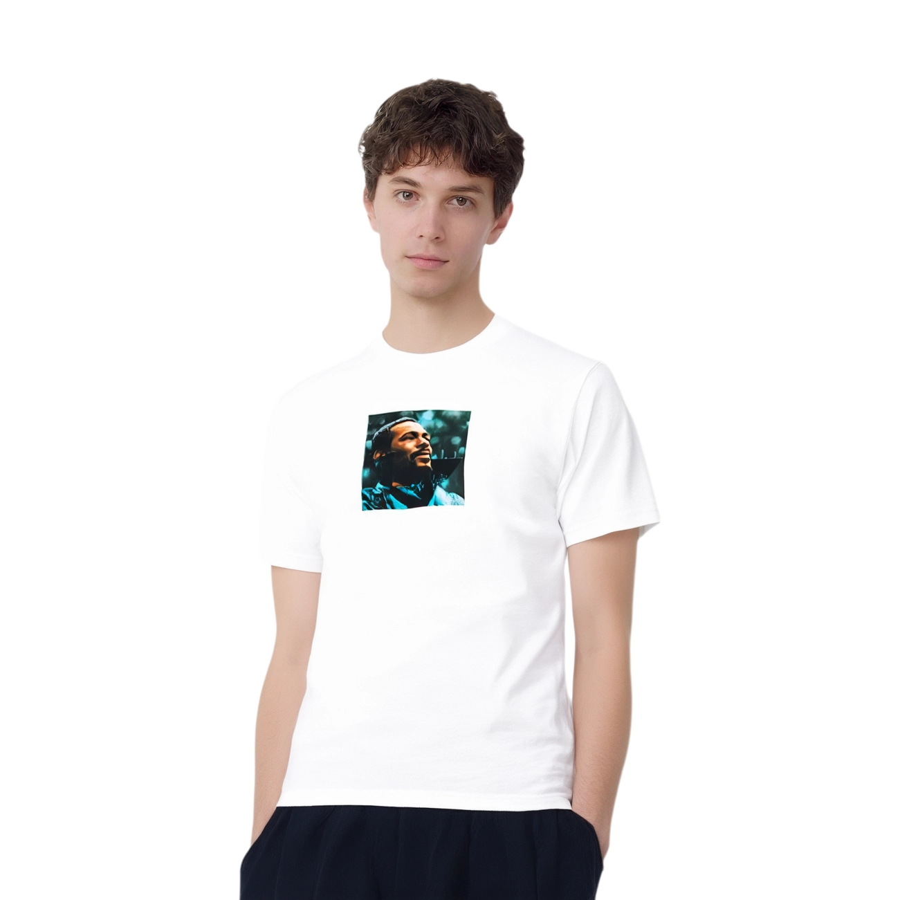 Supreme FW18 Marvin Gaye Tee White T