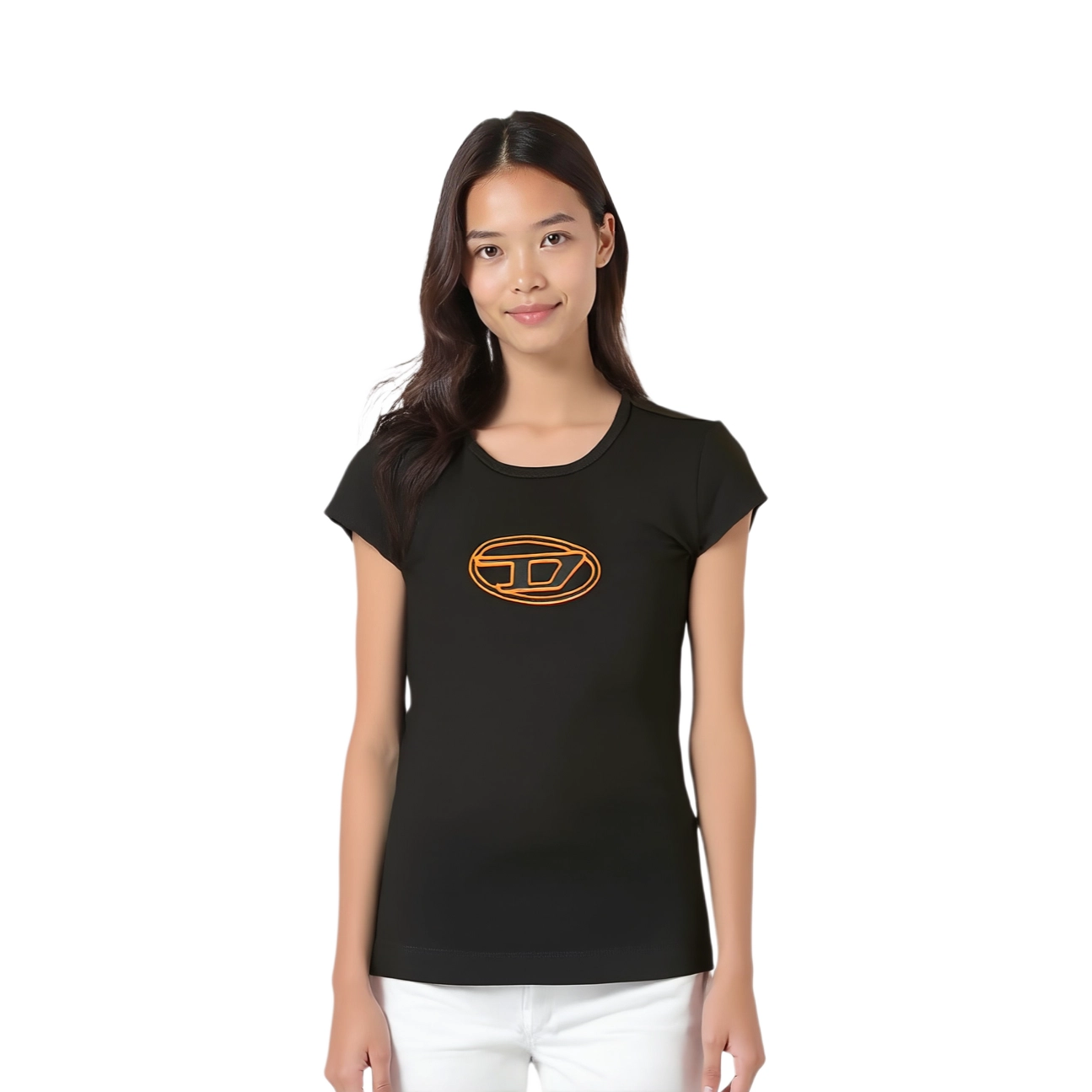 DIESEL DIESEL OVAL-D Logo T