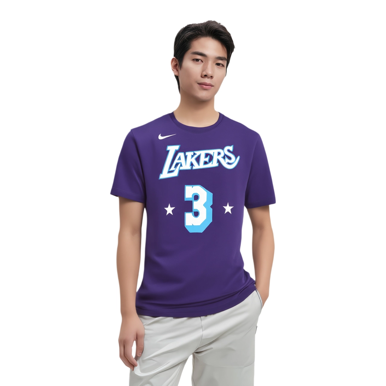 Nike x NBA Los Angeles Lakers Anthony Davis 3 T