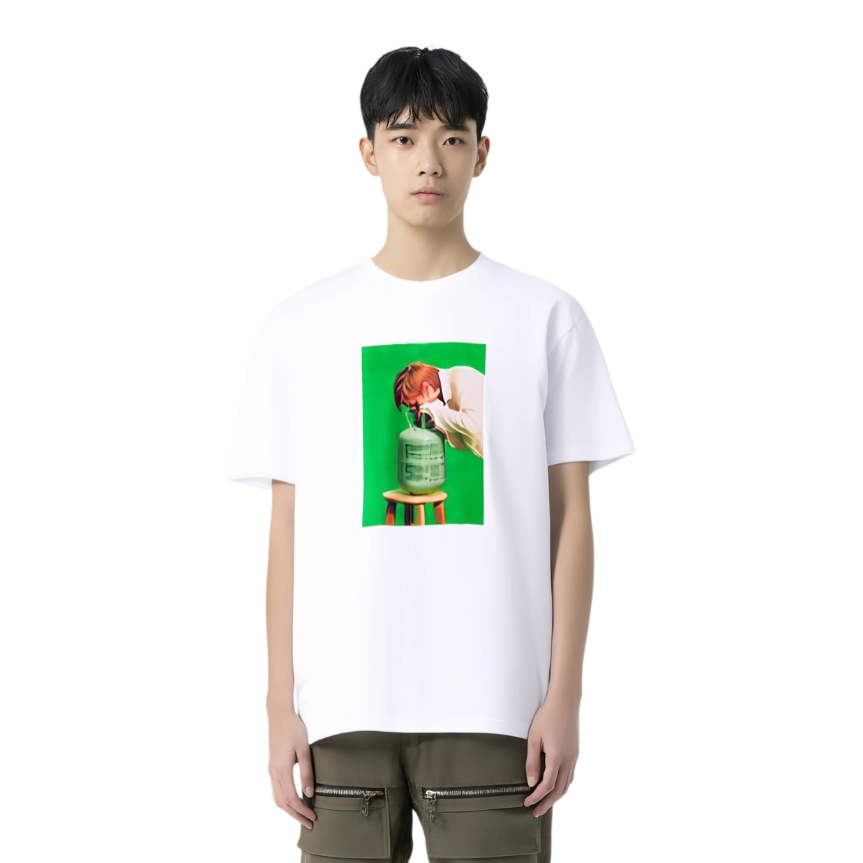 Supreme x Mark Leckey FW23 WEEK4 GREENSCREEN TEE T