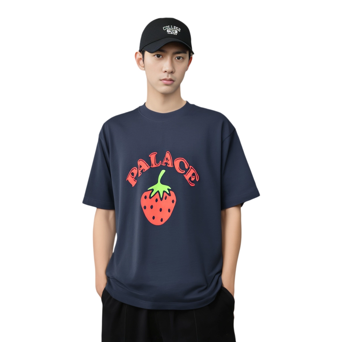 PALACE SS22 Fruity T-Shirt Navy T