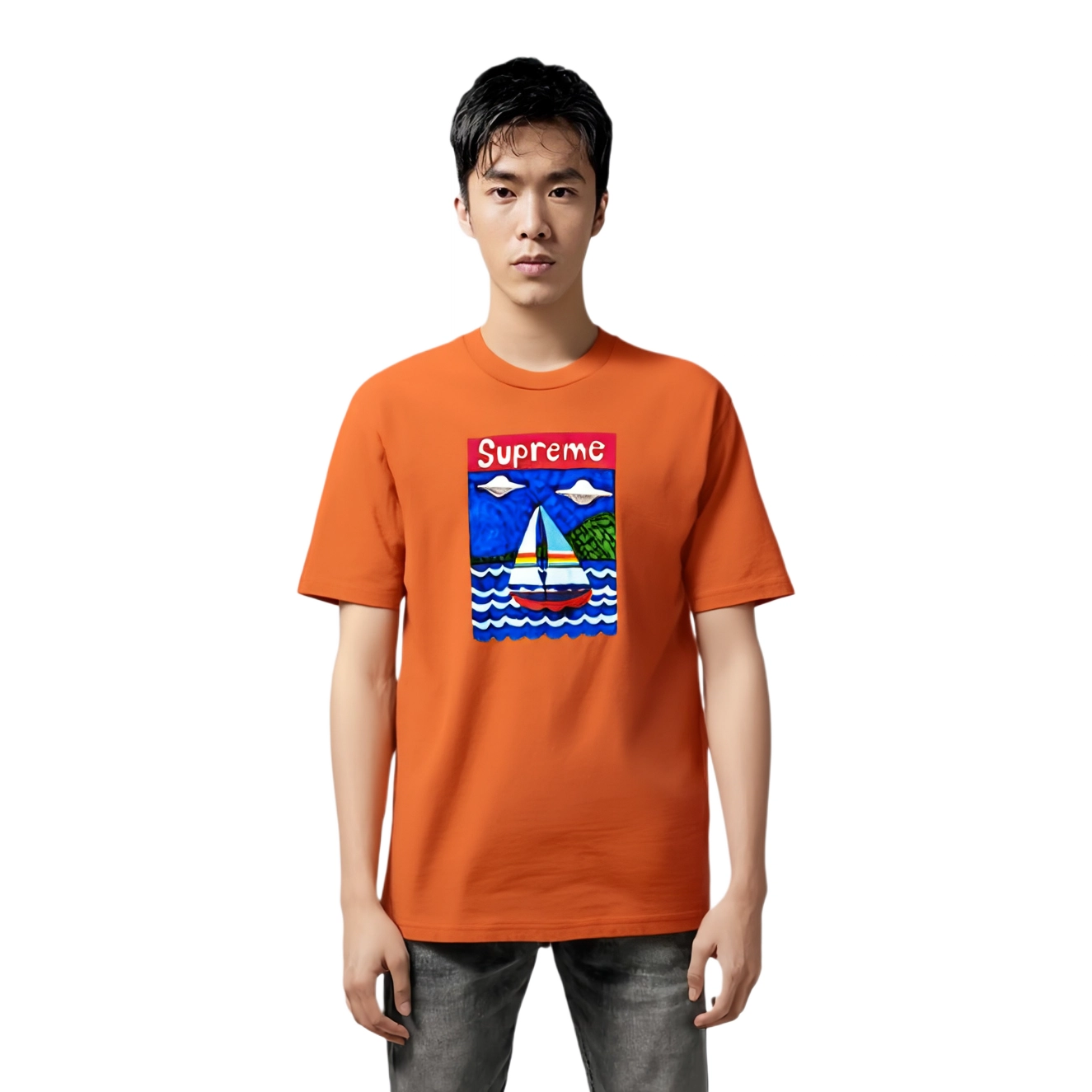 Supreme SS20 Week 8 Sailboat Tee T