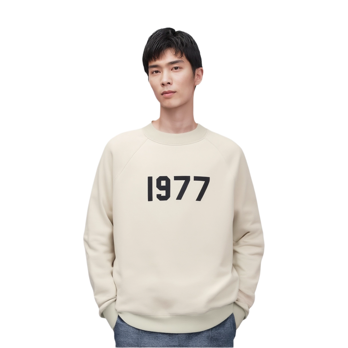 Fear of God Essentials 1977 SS22 Essentials Crewneck Wheat