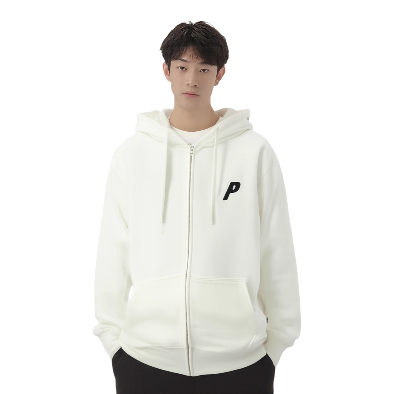 PALACE FW23 FELT P ZIP HOOD P