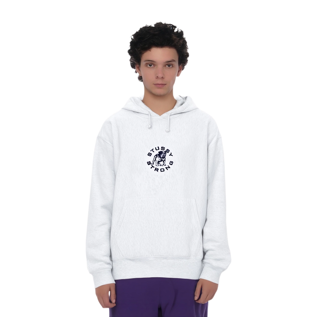 Stussy SS25 STRONG MAC HOODIE logo