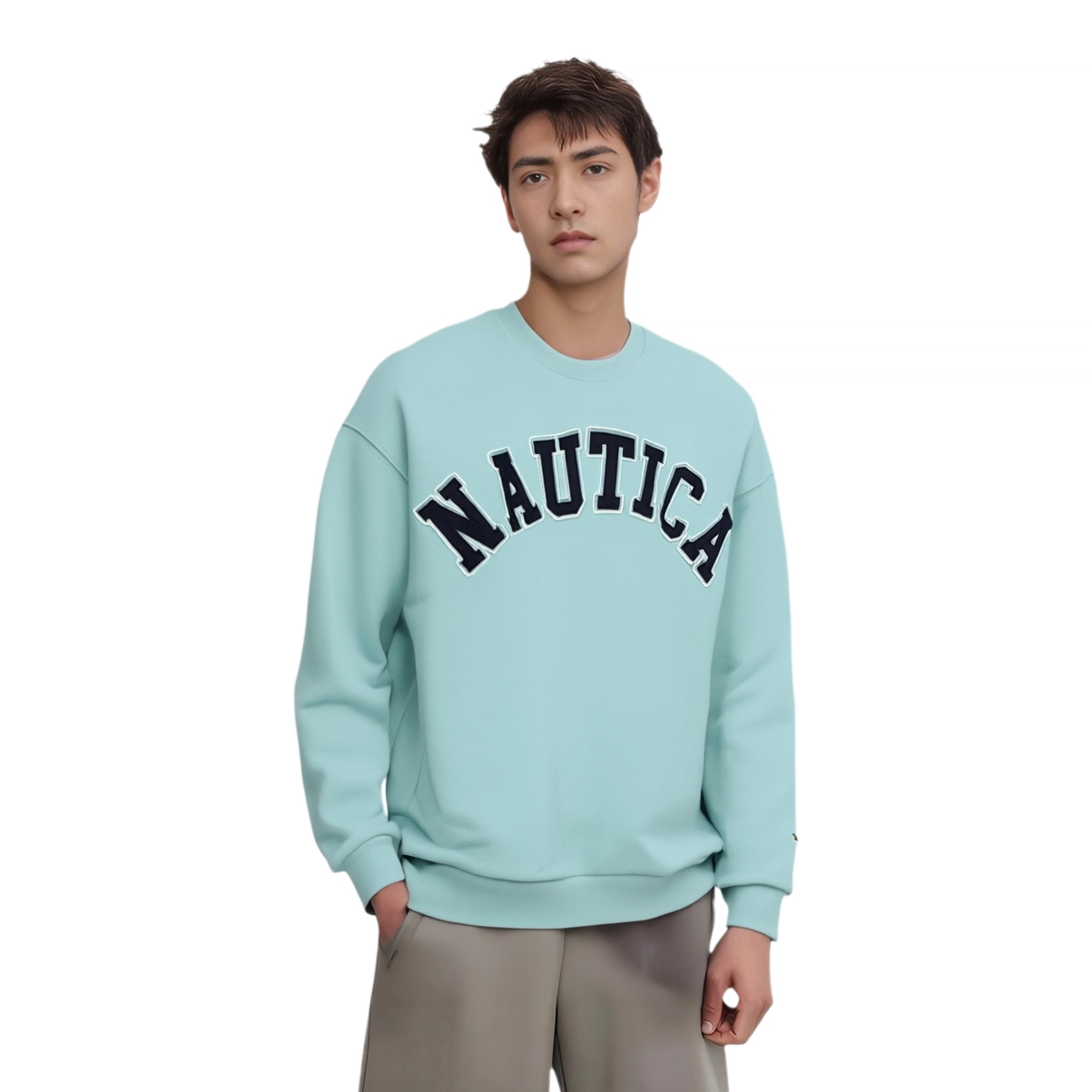 nautica white sail logo