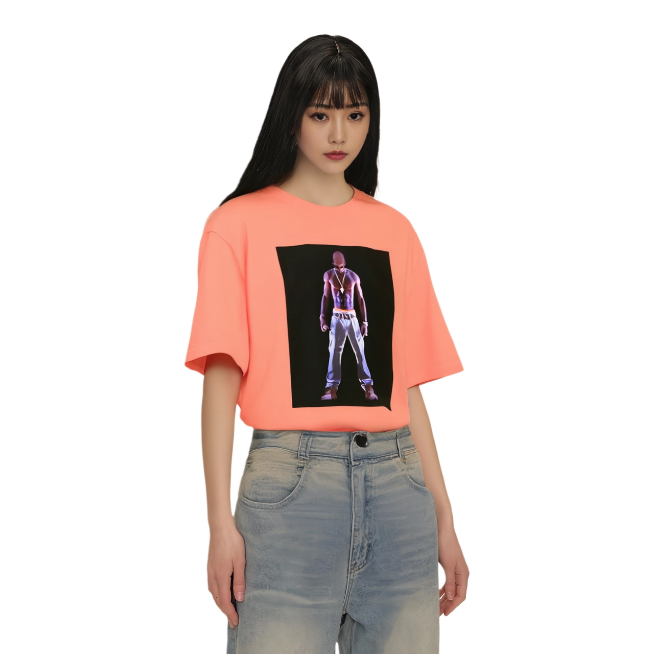 Supreme SS20 Week 1 Tupac Hologram Tee T