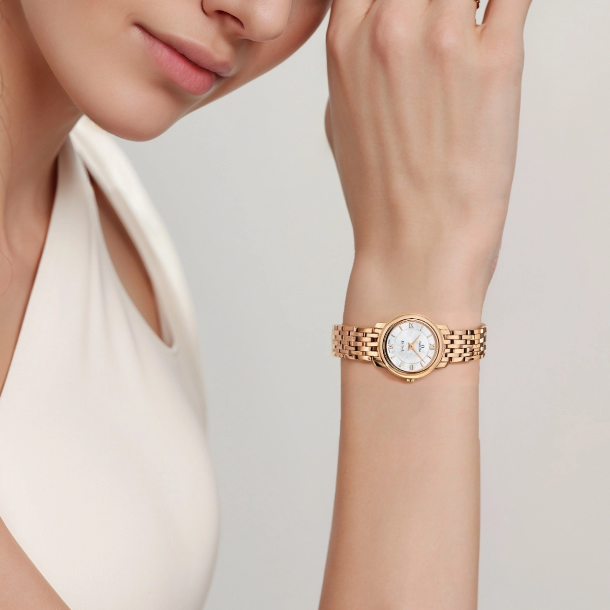OMEGA 30 24.4mm K18K 18KK 424.50.24.60.05.002