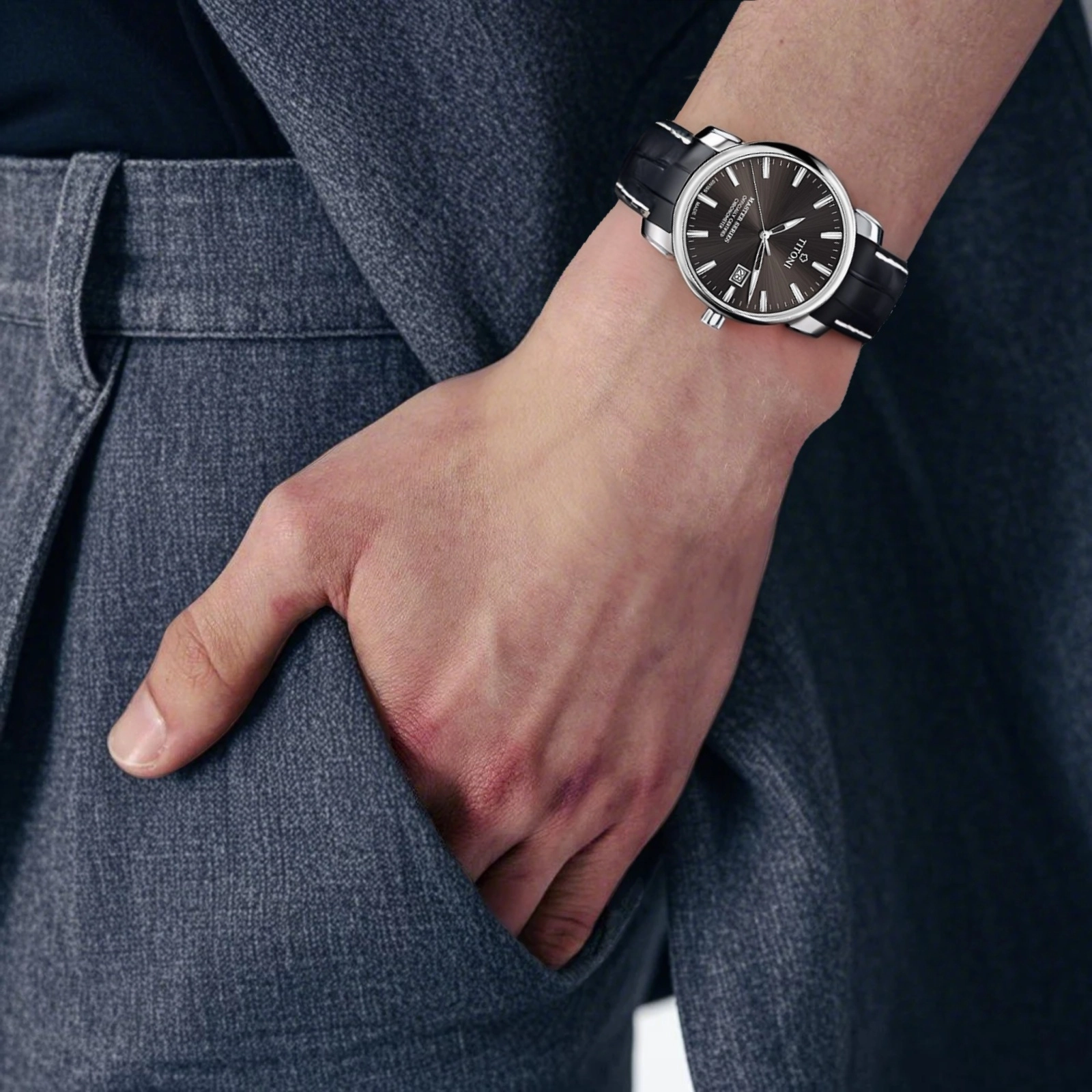 TITONI 41mm 83188-S-ST-576