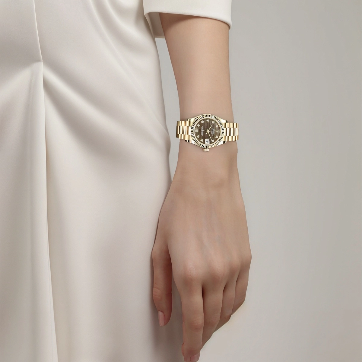 ROLEX 31mm 18ct m278278-0038