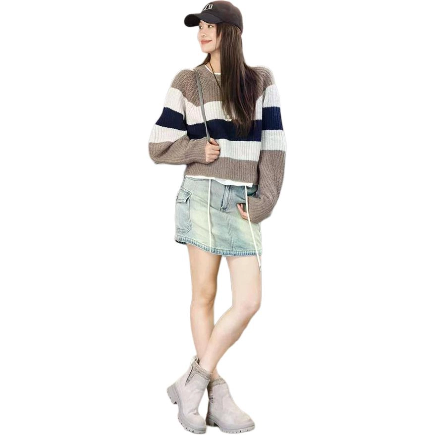 美洋 圆领短款舒适时尚毛衣 女款