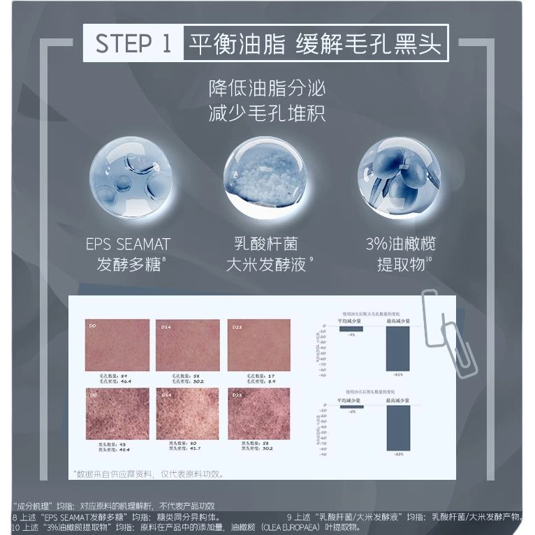 言之有物油橄榄胡椒精华 去黑头控油收缩毛孔舒缓