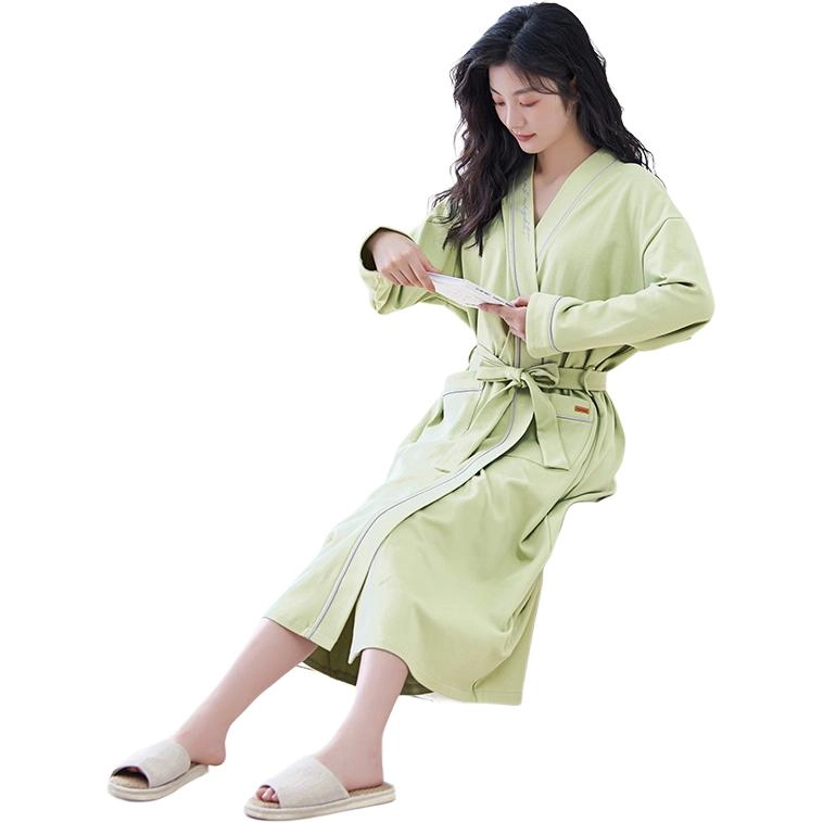 芬腾可安 单件纯棉舒适柔软居家服睡袍 女款