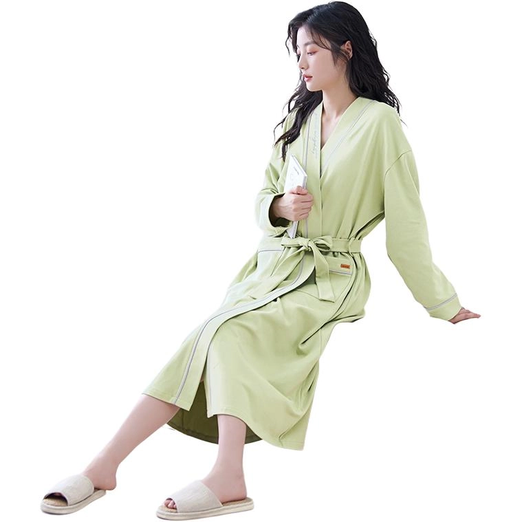 芬腾可安 单件纯棉舒适柔软居家服睡袍 女款