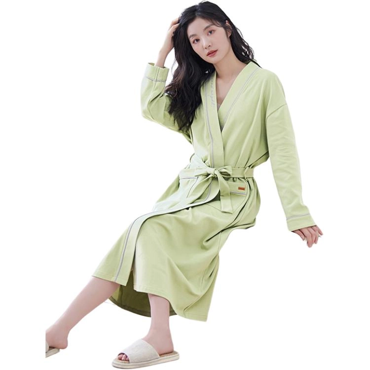 芬腾可安 单件纯棉舒适柔软居家服睡袍 女款
