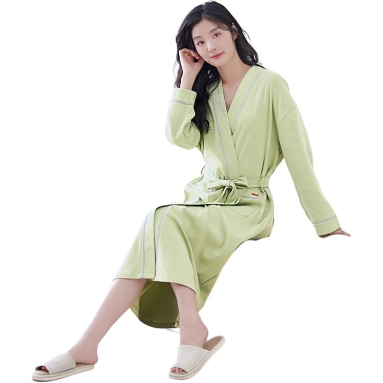 芬腾可安 单件纯棉舒适柔软居家服睡袍 女款