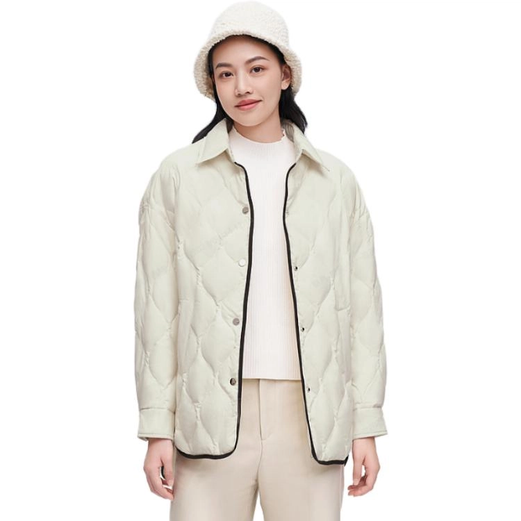 波司登 翻领休闲轻薄羽绒服 女款