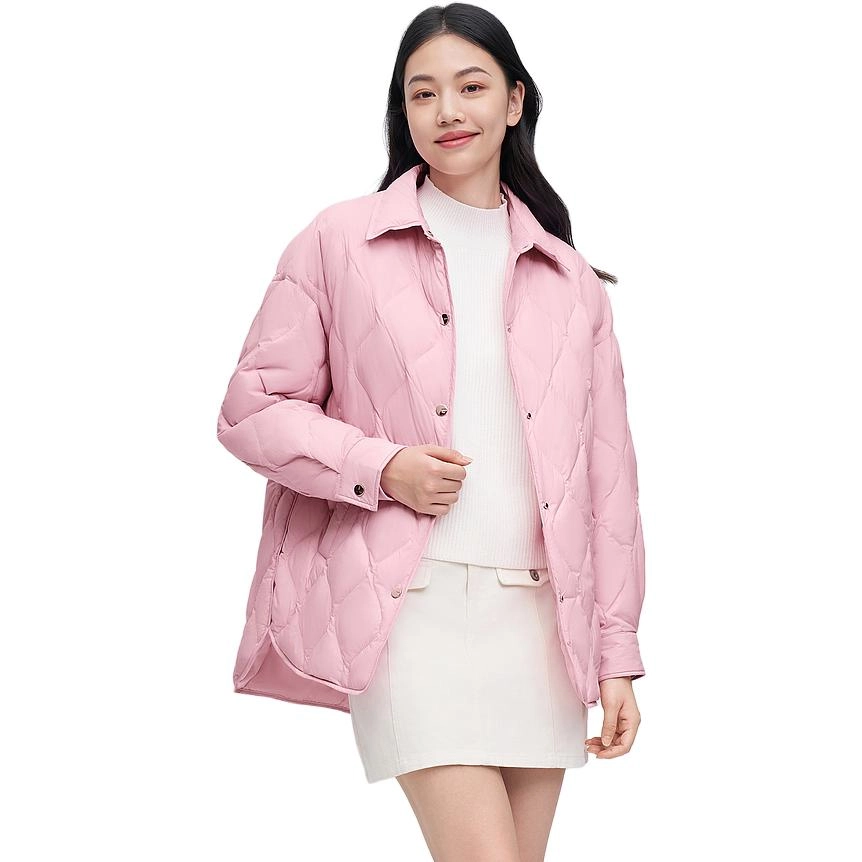 波司登 翻领休闲轻薄羽绒服 女款