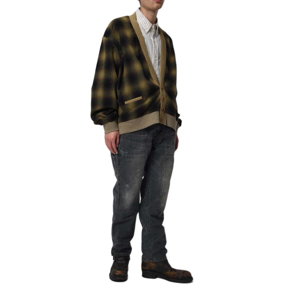 bowwow SS25 DOUBLE KNEE DUCK PAINTER PANTS AGEING